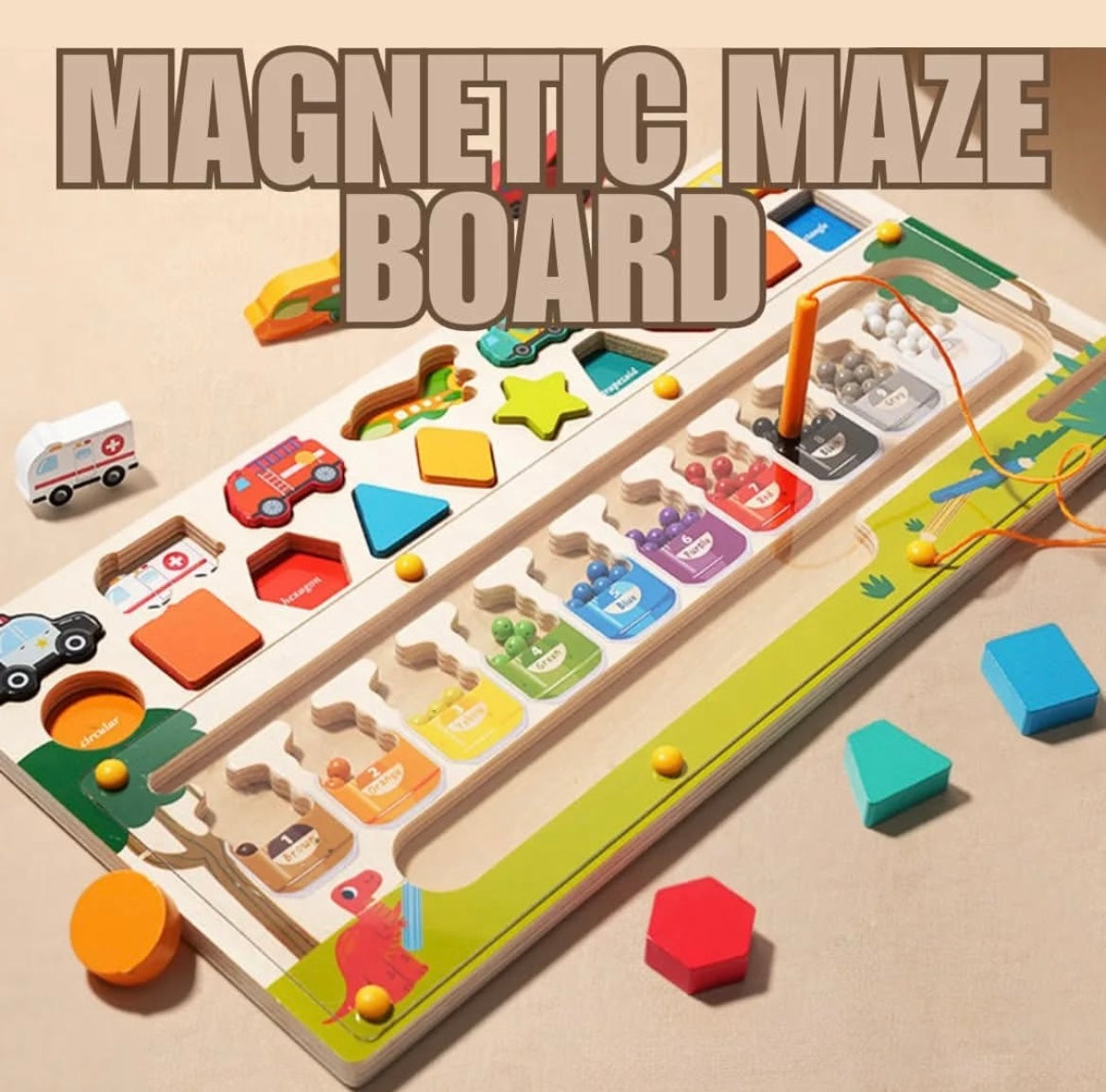 Magnetic Maze Game